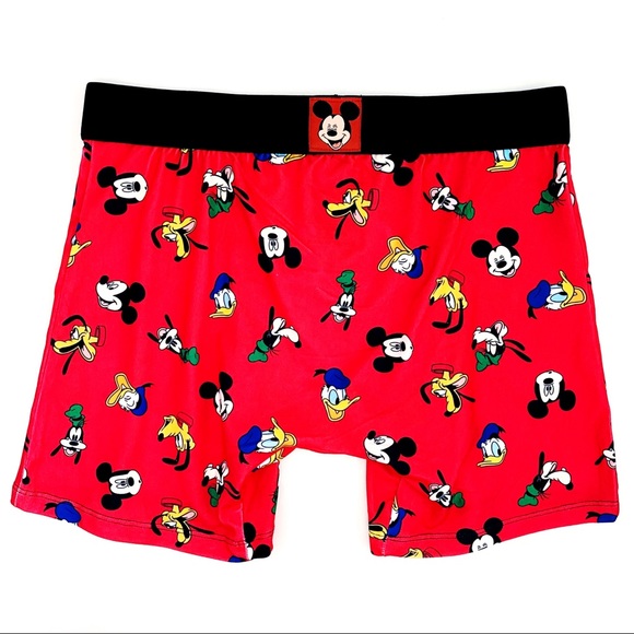 🆕 Disney Crazy Boxer Briefs Mickey Goofy Pluto - Picture 5 of 8